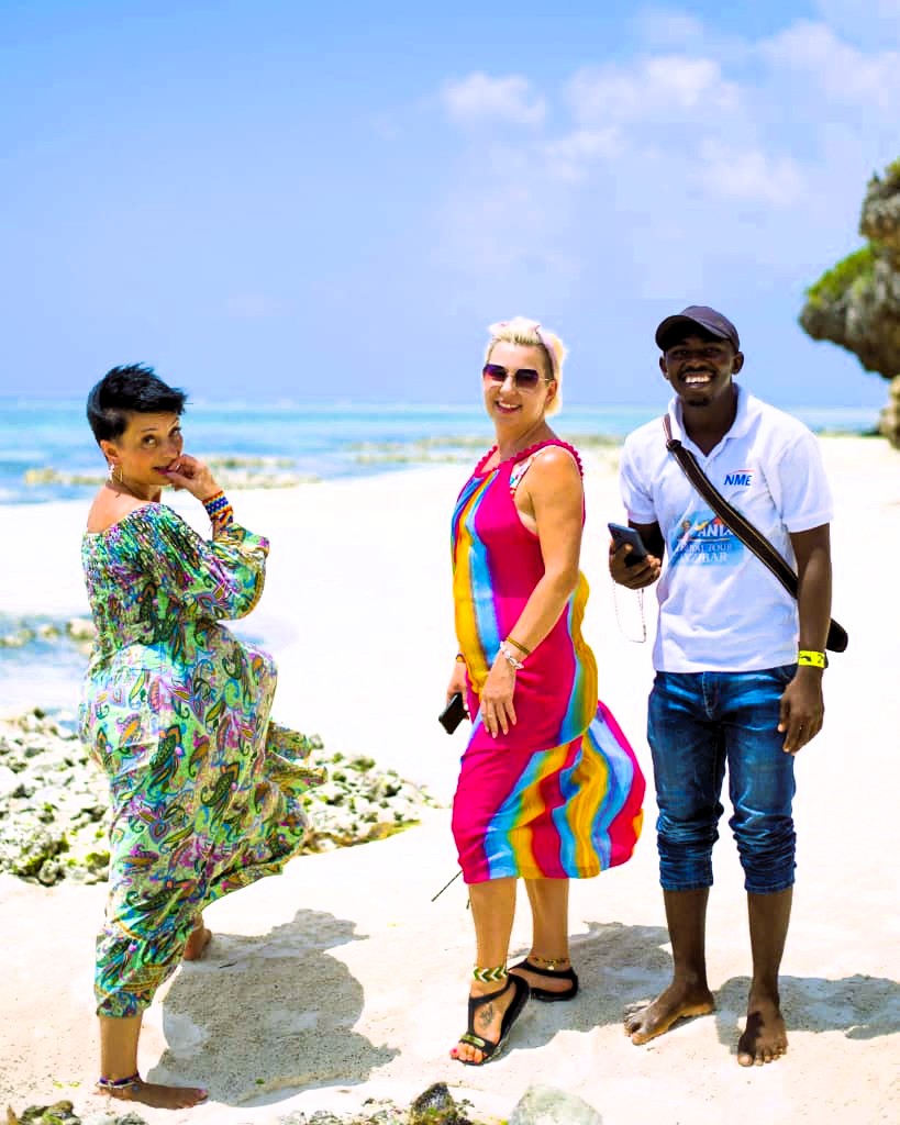 Swimming in Cave Kuza Cave and Mtende Beach