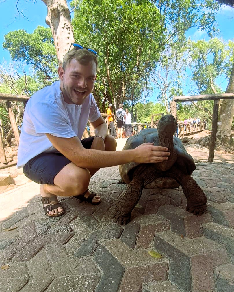 Prison Island Tour boat and beach